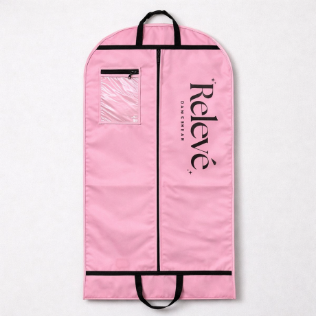 Pokrowiec na stroje- RÓŻOWY